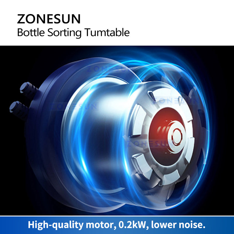 ZONESUN ZS-SP1000 Automatic Bottle Unscrambler Sorting Machine For Production Line