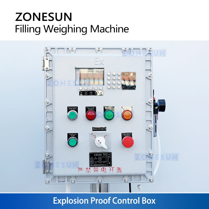 ZONESUN ZS-YTEXW1 Explosion-Proof Lubricant Oil Weighing Filling Machine