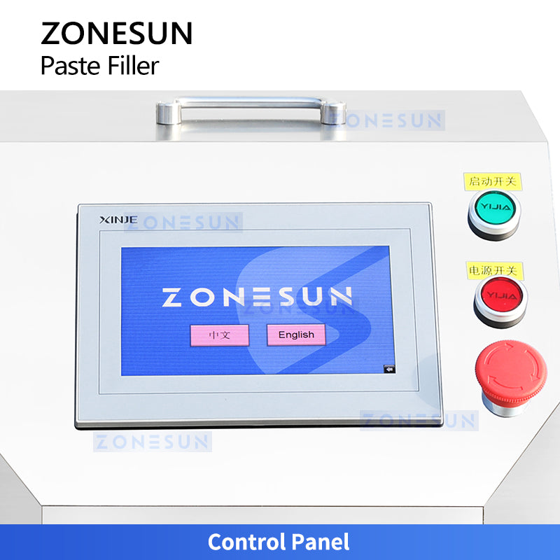 ZONESUN ZS-GPSV1 Servo Gear Pump Filling Machine Liquid Paste Quantitative Filler