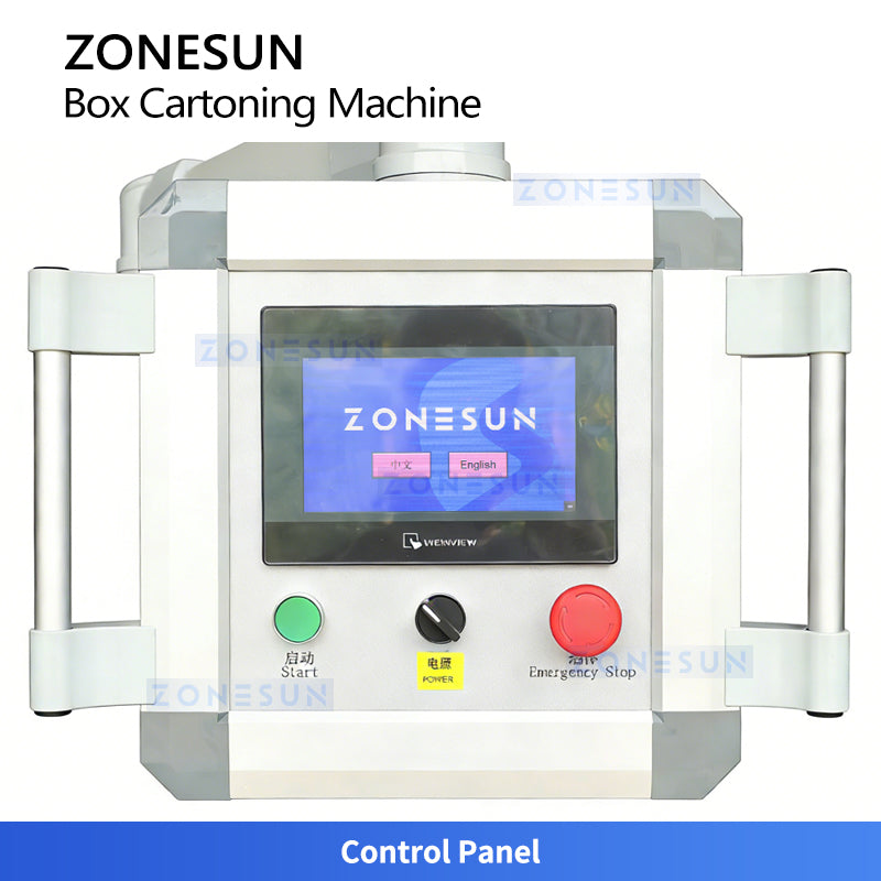 ZONESUN ZS-MSZH50L2 Automatic Vertical Cartoning Machine Cable Packaging Equipment
