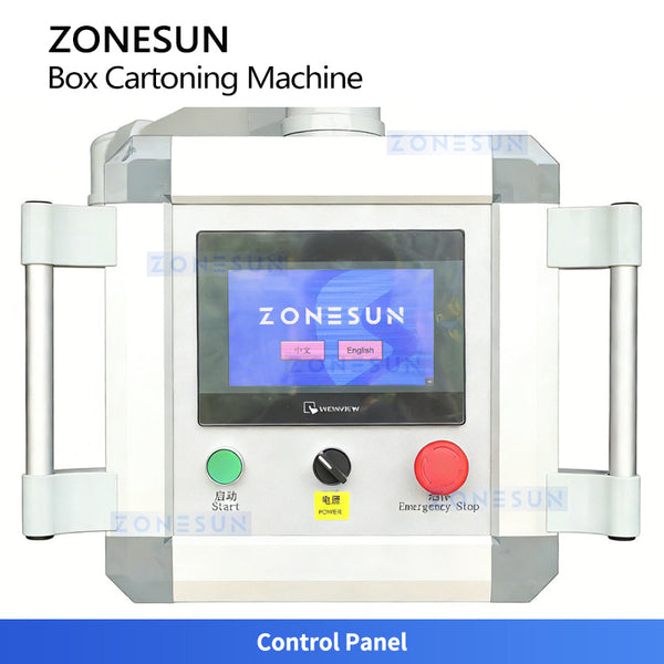 ZONESUN ZS-MSZH50L2 Automatic Vertical Cartoning Machine Cable Packaging Equipment