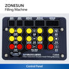 ZONESUN ZS-DPYT200L 2-Head Liquid Filling Machine with Long Conveyor