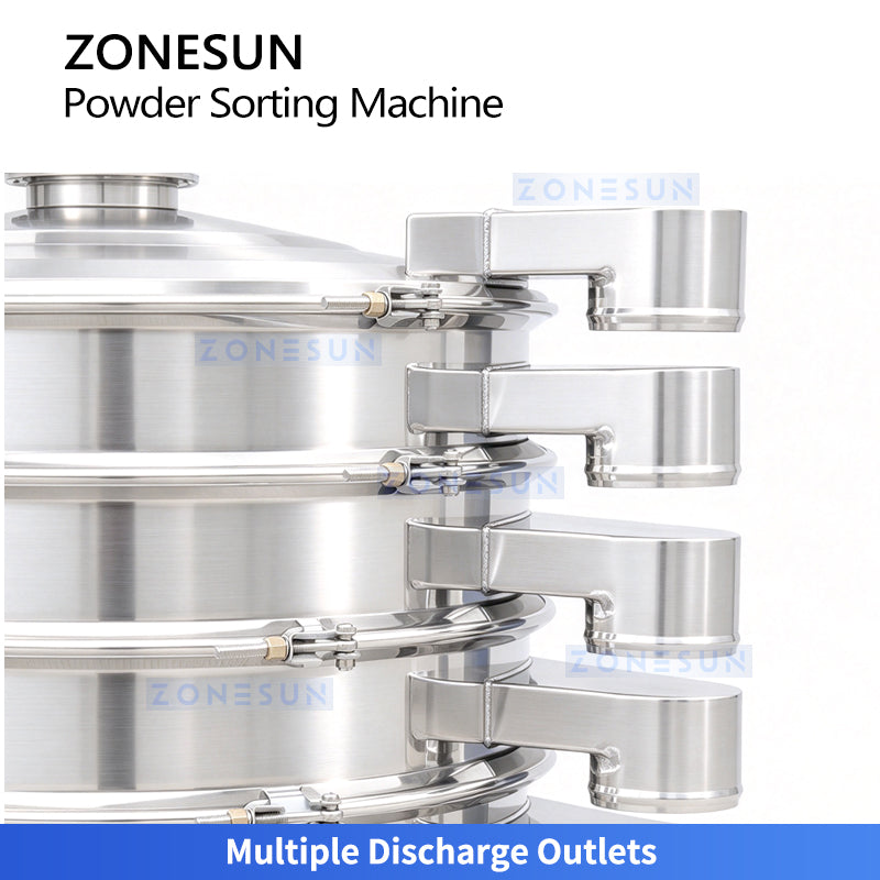 ZONESUN ZS-ZDS800 Vibratory Powder Screening Machine for Particle Separation
