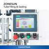 ZONESUN ZS-FS009A Full Automatic Liquid Paste Aluminum Tube Filling Sealing Machine