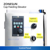 ZONESUN ZS‑SLJ1 Automatic Customizable Cap Feeding Elevator Machine