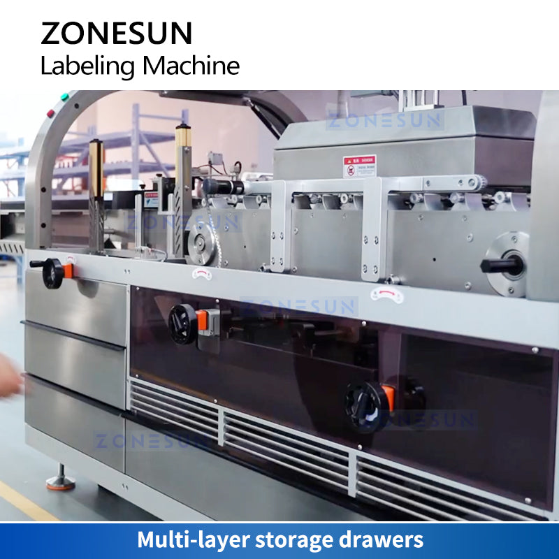 ZONESUN ZS-HSL1 Horizontal Shrink Sleeve Labeling Machine with Heat Shrinking