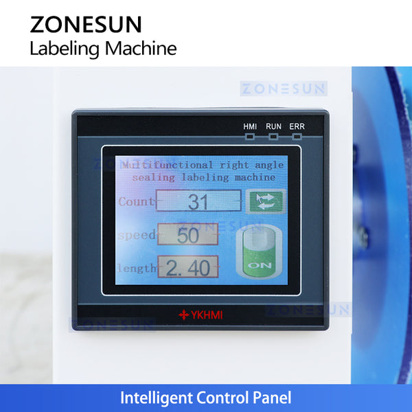 ZONESUN ZS-TB90B Rectangular Corner Seal Labeling Machine