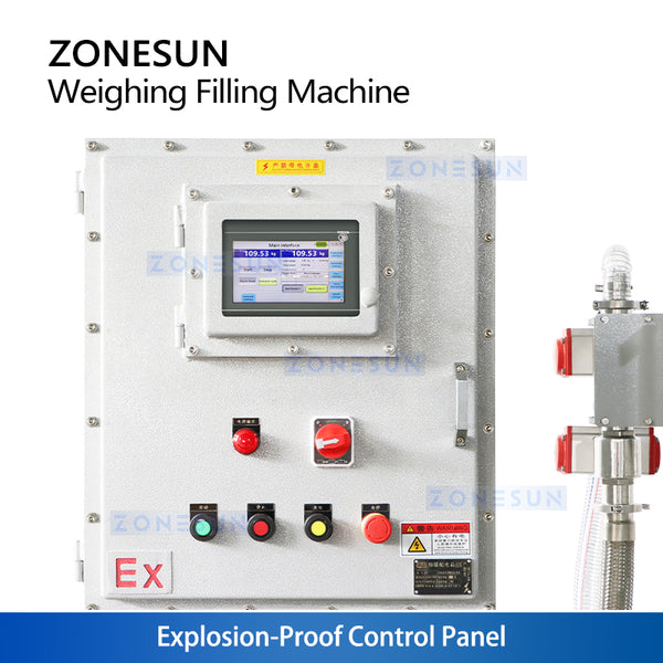 ZONESUN ZS-YTEXW2 Explosion Proof IBC Tank Weighing Filling Machine