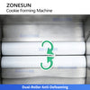 ZONESUN ZS-EH400 Automatic Cookie Depositor and Forming Machine for Cookies Cupcakes Puffs and Macaroons