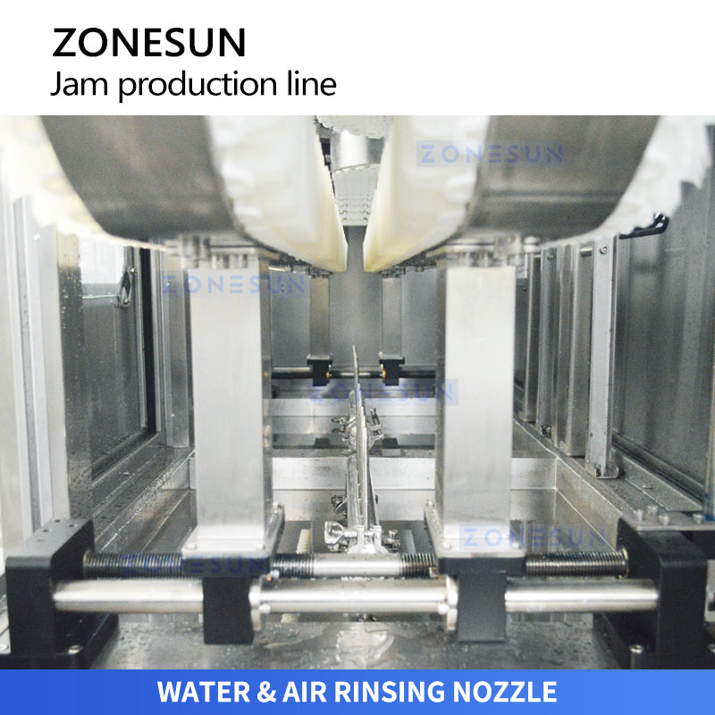 ZONESUN ZS-FAL180V11 Automatic Kaya Jam Food Filling and Glass Jar Production Line