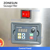 ZONESUN ZS-SFR1 Commercial Electric Sausage Filler Machine for Sausages Hot Dogs and Salami Meat Processing