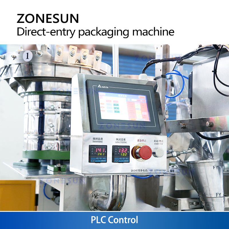 ZONESUN ZS-JSBZ2 Screw Pouch Packing Machine VFFS Machine