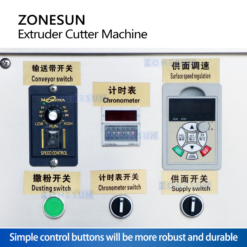  ZS-ECM1 Bar Extruder Cutter