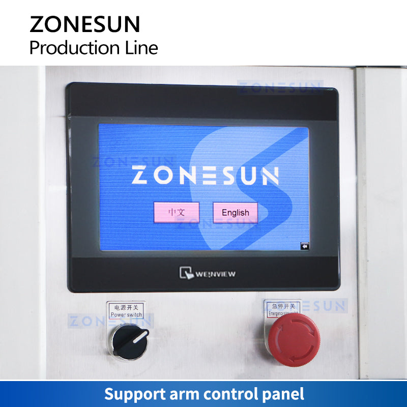 ZONESUN ZS-FALU5 Honey Syrup Filling, Capping & Labeling Line for Viscous Products