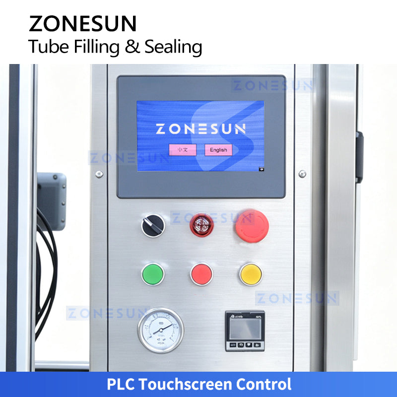 ZONESUN ZS-FS60A Automatic Aluminum and Plastic Tube Filling and Sealing Machine