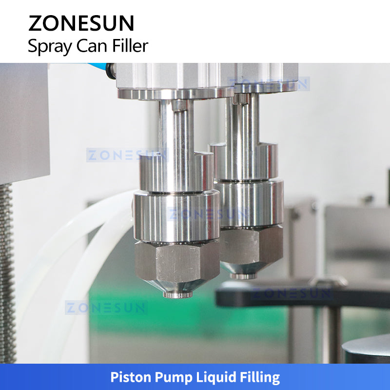 ZONESUN ZS-QW1600 Automatic Spray Can Aerosol Liquid Filling Capping Machine