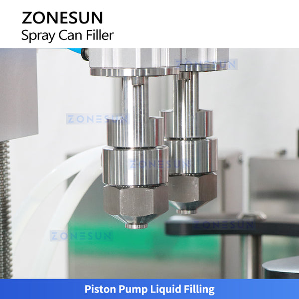 ZONESUN ZS-QW1600 Automatic Spray Can Aerosol Liquid Filling Capping Machine