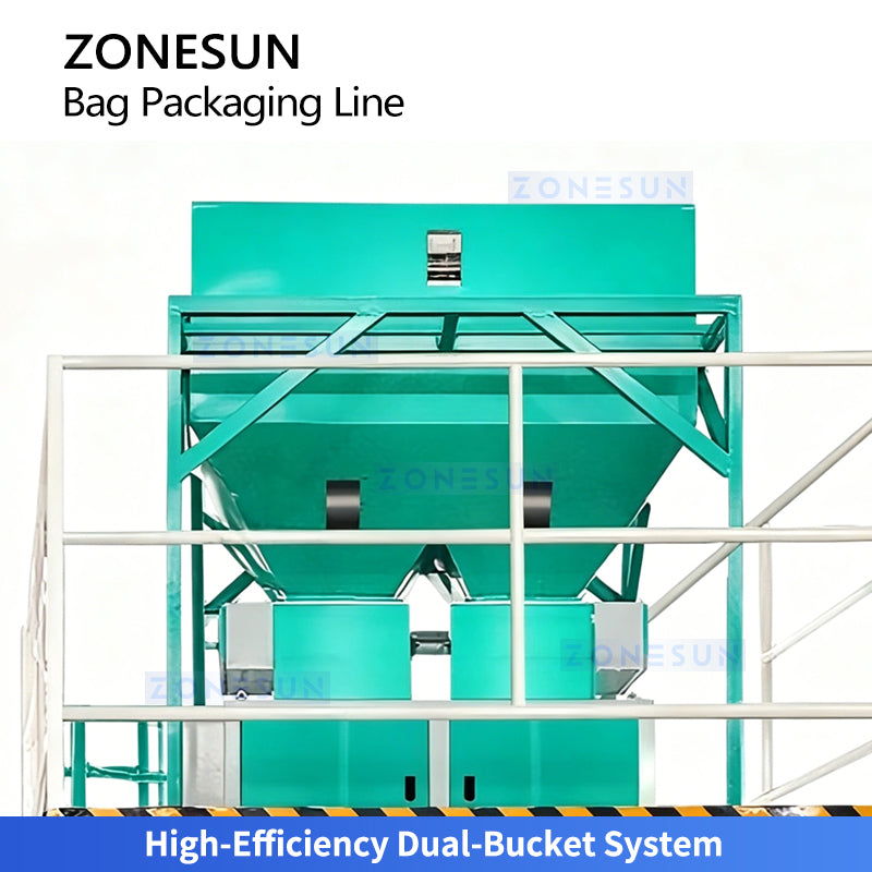 Rice bagging machine