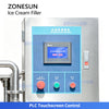 ZONESUN ZS-ICF01 Semi-Automatic Dual-Color Ice Cream Cup Filling Machine
