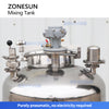 ZONESUN Pneumatic Mixing Tank Blender ZS-PMT100L