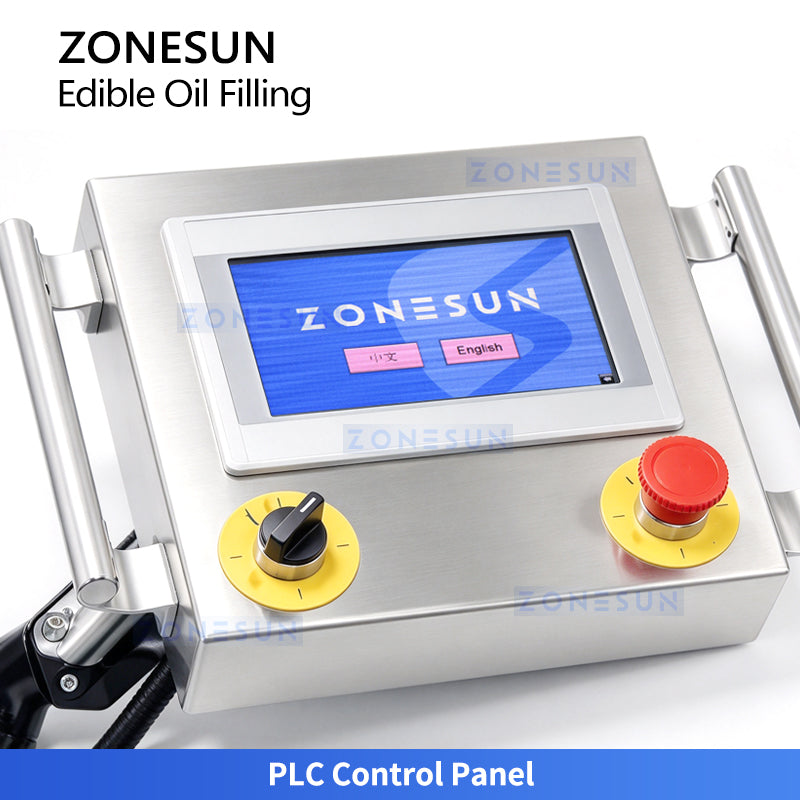 ZONESUN ZS-EVF05 Automatic Edible Oil Metering Pump Filling Machine