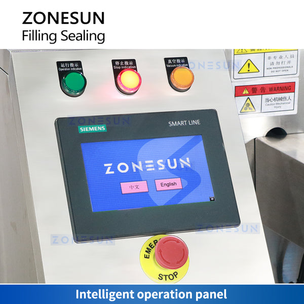 ZONESUN ZS-AFS03L Liquid Pouch Filler & Sealer for Milk, Juice & Energy Drink Packaging
