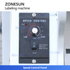 ZONESUN ZS-JTB10 Semi-Automatic Wet Glue Labeler for Round Bottles