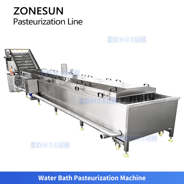 ZONESUN ZS-PM3 Continuous Spray Pasteurization Line for Packaged Foods