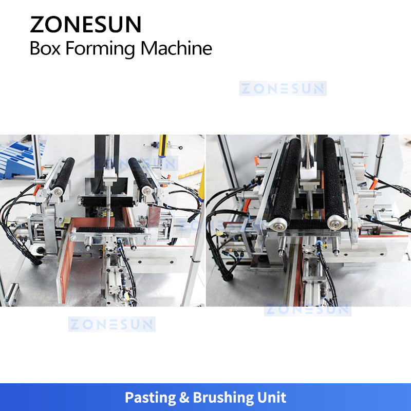 Rigid box forming machine