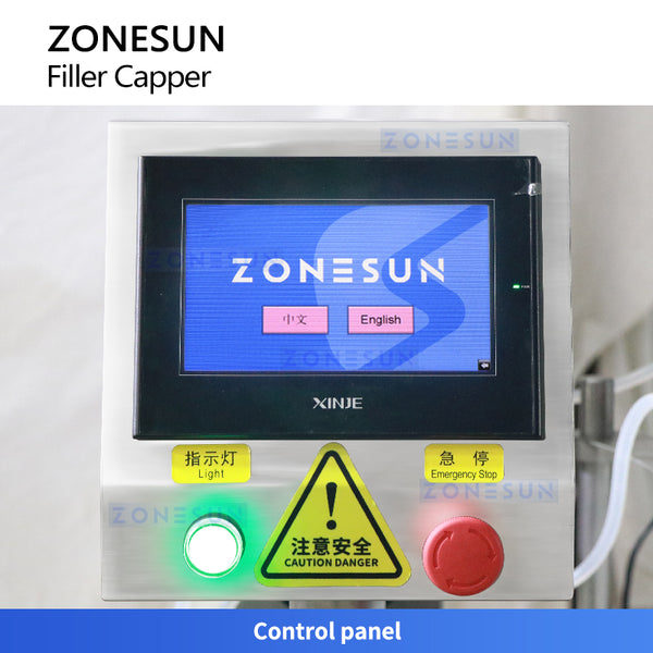 ZONESUN ZS-AFC32 Monoblock Liquid Filling Capping Machine