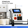 ZONESUN ZS-AFK200 Automatic Vacuum Metal Can Sealing Machine