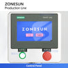 ZONESUN ZS-AFCL5 Automatic Gear Pump Filling Capping Labeling Line