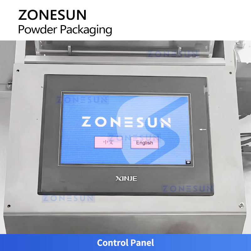 ZONESUN Straw Powder Filling & Sealing Machine