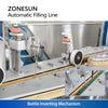 ZONESUN ZS-FAL180V16 Gear Pump Tracking Filling and Automatic Capping Line