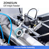 ZONESUN ZS-FYP6 Automatic UV Inkjet Coding Machine Instant Curing Printer for Labels & Cards