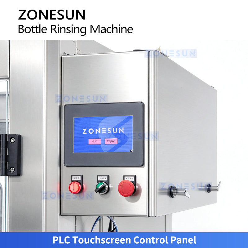 ZONESUN ZS-WB4 High-Speed Automatic Jerry Can Bottle Rinsing Equipment
