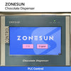 ZONESUN ZS-DJ500 Commercial Chocolate Sauce Dispenser Machine with Tempering Function