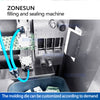 ZONESUN ZS-FS120C Filling Sealing Machine For Easy Snap Bag Liquid & Cosmetic