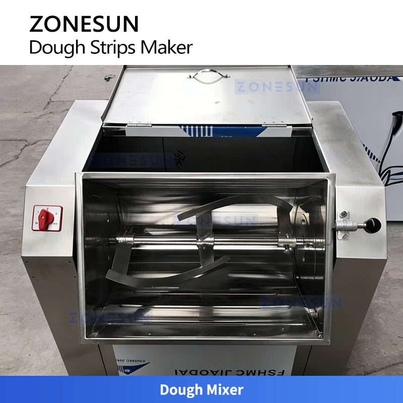ZONESUN ZS-DSPL1 Industrial Automatic Dough Strip Production Line for Chin Chin Processing