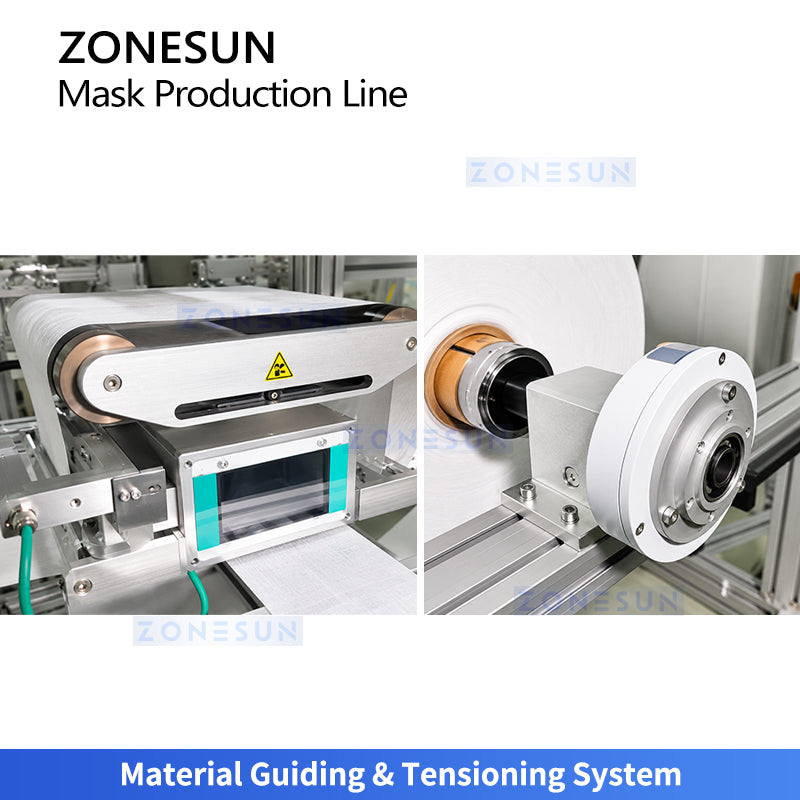 ZONESUN ZS-MMN94 Automatic KF94 Face Mask Manufacturing Machine
