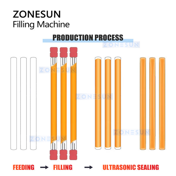 Honey Straw Filling Sealing Machine