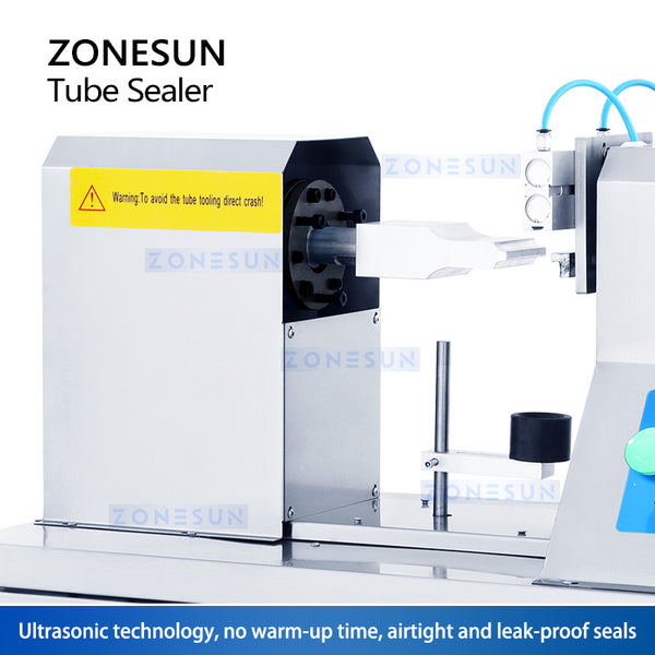 ZONESUN ZS-QDFM125 Ultrasonic Tube Sealer with Cutter & Date Coding