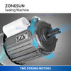 ZONESUN ZS-FK260 Double Heads Electric Aluminum Can Sealing Machine