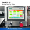 Rotary bottle washer
