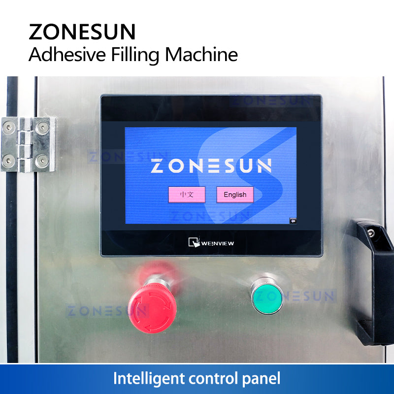 ZONESUN ZS-TGFC1 Automatic Silicone Sealant Filling and Sealing Machine