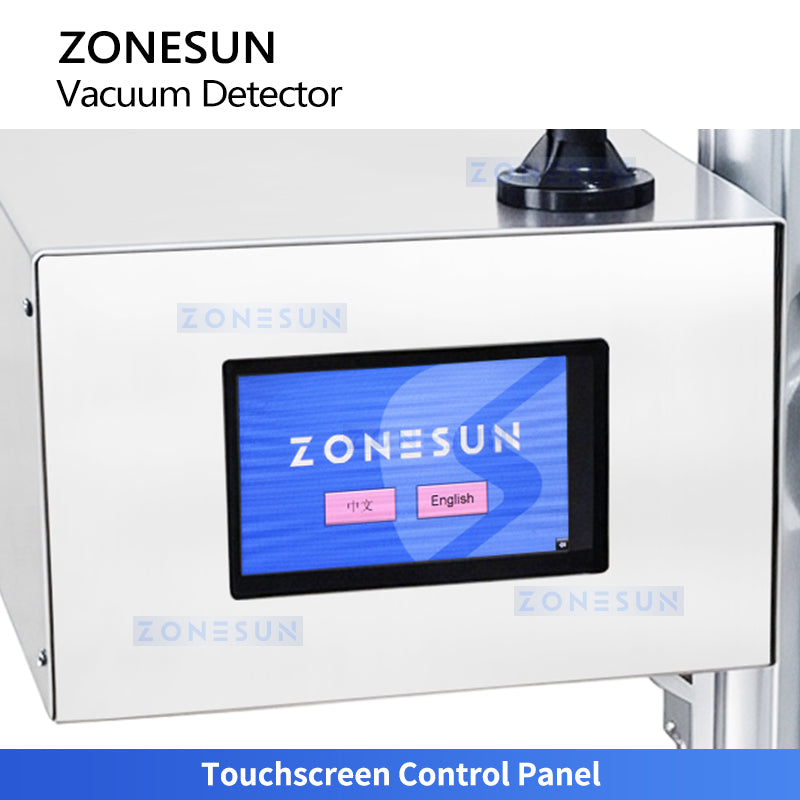 ZONESUN ZS-ZK200 Online Intelligent Vacuum Detector for Bottles & Cans