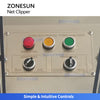 ZONESUN ZS-50DS Manual Net Clipping Machine For Fruits Vegetables