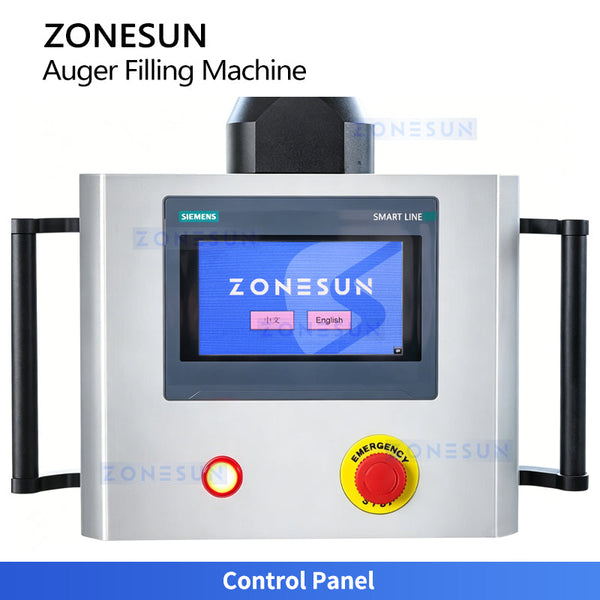 ZONESUN ZS-FM5D Automatic Double Head Auger Powder Filling Machine with Screw Feeder