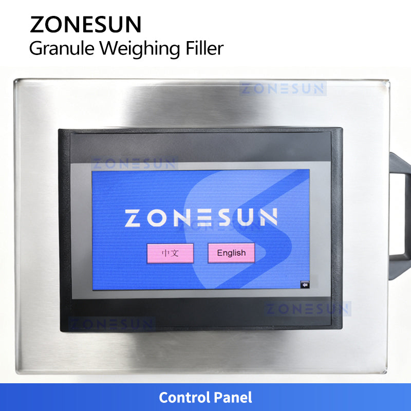 ZONESUN ZS-HG200 Dual-Hopper Granule Weighing and Filling Machine Beans Seeds Nuts Filler