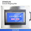 ZONESUN ZS-HG200 Dual-Hopper Granule Weighing and Filling Machine Beans Seeds Nuts Filler